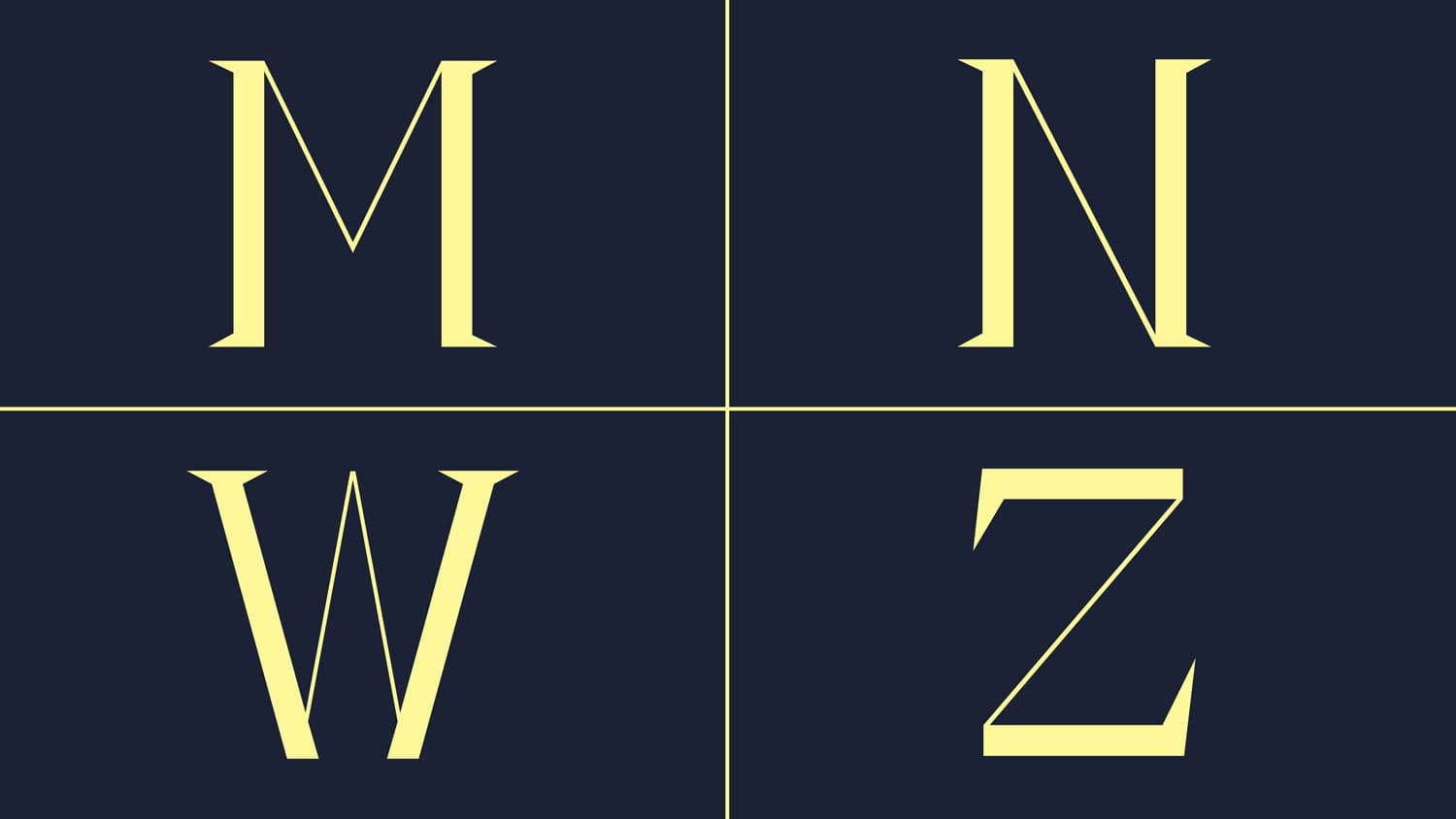 Letters Font